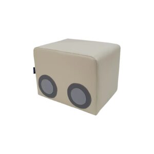 Przyczepka z pianki do autka, beżowa - kształtka rehabilitacyjna