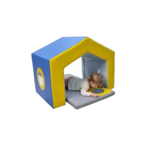 Tunel piankowy DOMEK z materacem - kształtka rehabilitacyjna