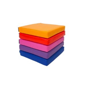 Zestaw klocków piankowych - Poduszki kwadratowe 30x30x5 cm - 5 szt.