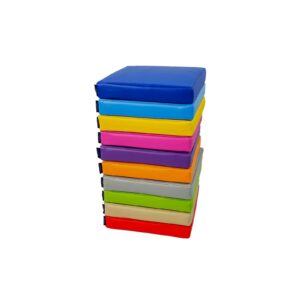 Zestaw klocków piankowych - Poduszki kwadratowe 40x40x5 cm - 10 szt.