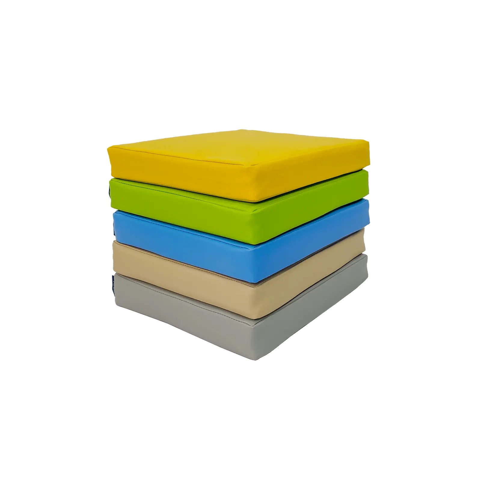 Zestaw klocków piankowych - Poduszki kwadratowe 40x40x5 cm - 5 szt. - obrazek 3
