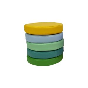 Zestaw klocków piankowych - Poduszki okrągłe 35x5cm - 5 szt.