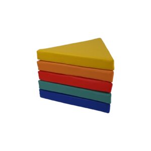 Zestaw klocków piankowych - Poduszki trójkątne - 5 szt.