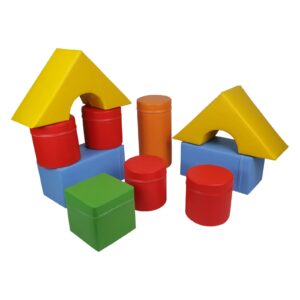 Zestaw piankowy - 10 elementów - kształtki rehabilitacyjne