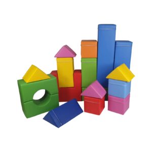 Zestaw piankowy - 18 elementów - kształtki rehabilitacyjne